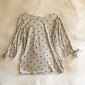 Old Navy Tie detail top